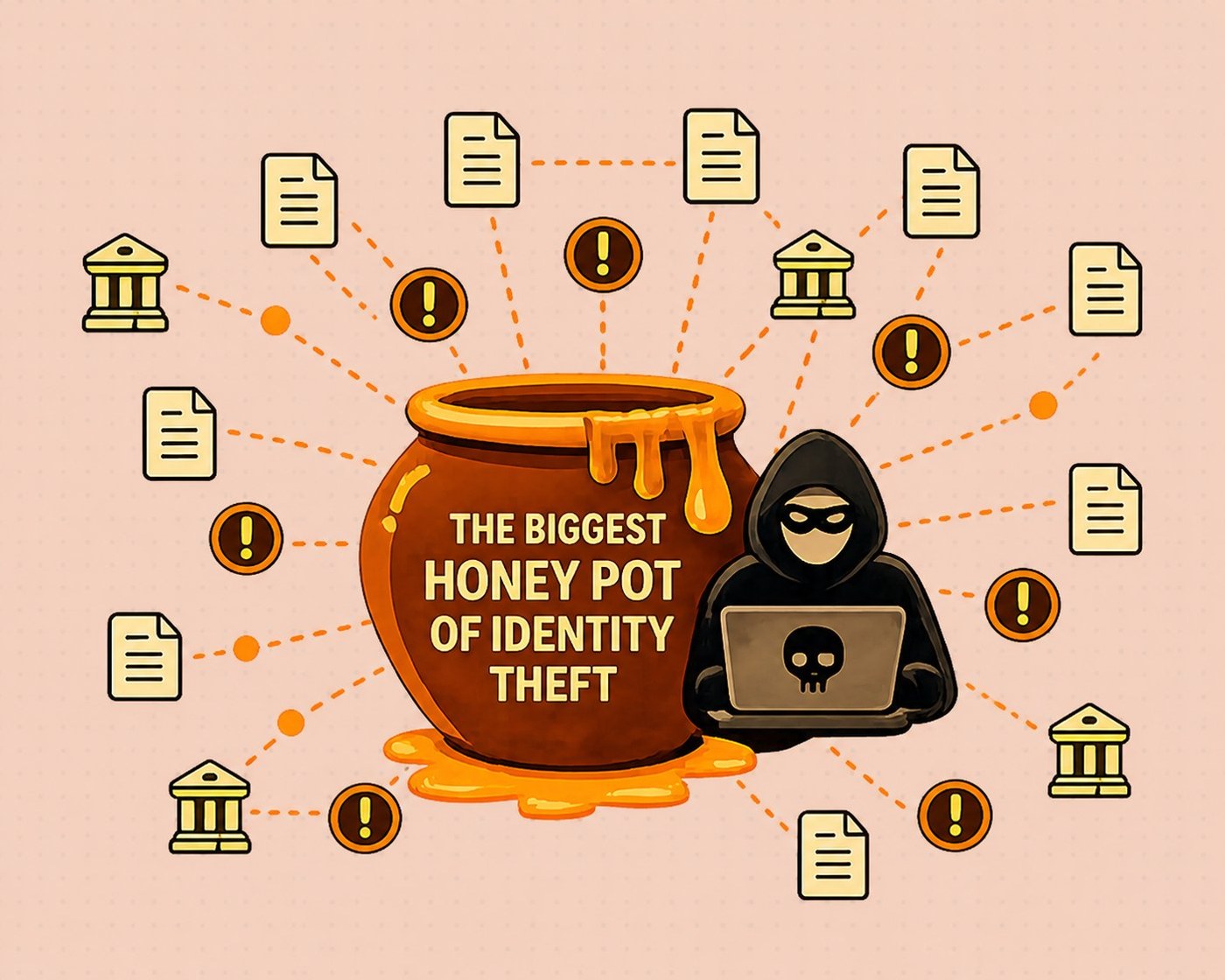 The identity arms race - each round of fraud answered by collecting more